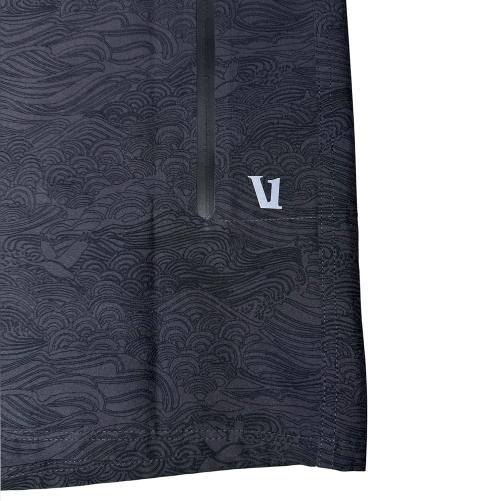 Vuori Board Shorts Men's 38 Shorts Cruise Draw String Striped Camouflage Accent - Picture 9 of 10